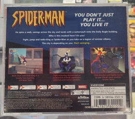 Spider-Man Dreamcast Sega 2001 Complete CIB Case, Manual and Game Disc