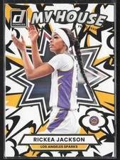 2025 Donruss WNBA #13 Rickea Jackson My House Press Proof