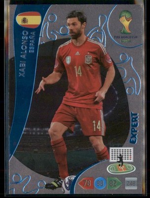 2014 Panini Adrenalyn XL FIFA World Cup Brazil Experts Xabi Alonso