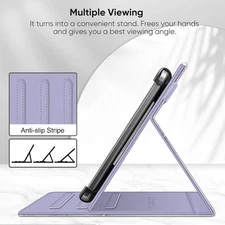 Universal Case for 9-11 Inch Tablet - [Hands Free] Multi-Angle Viewing Stand ...