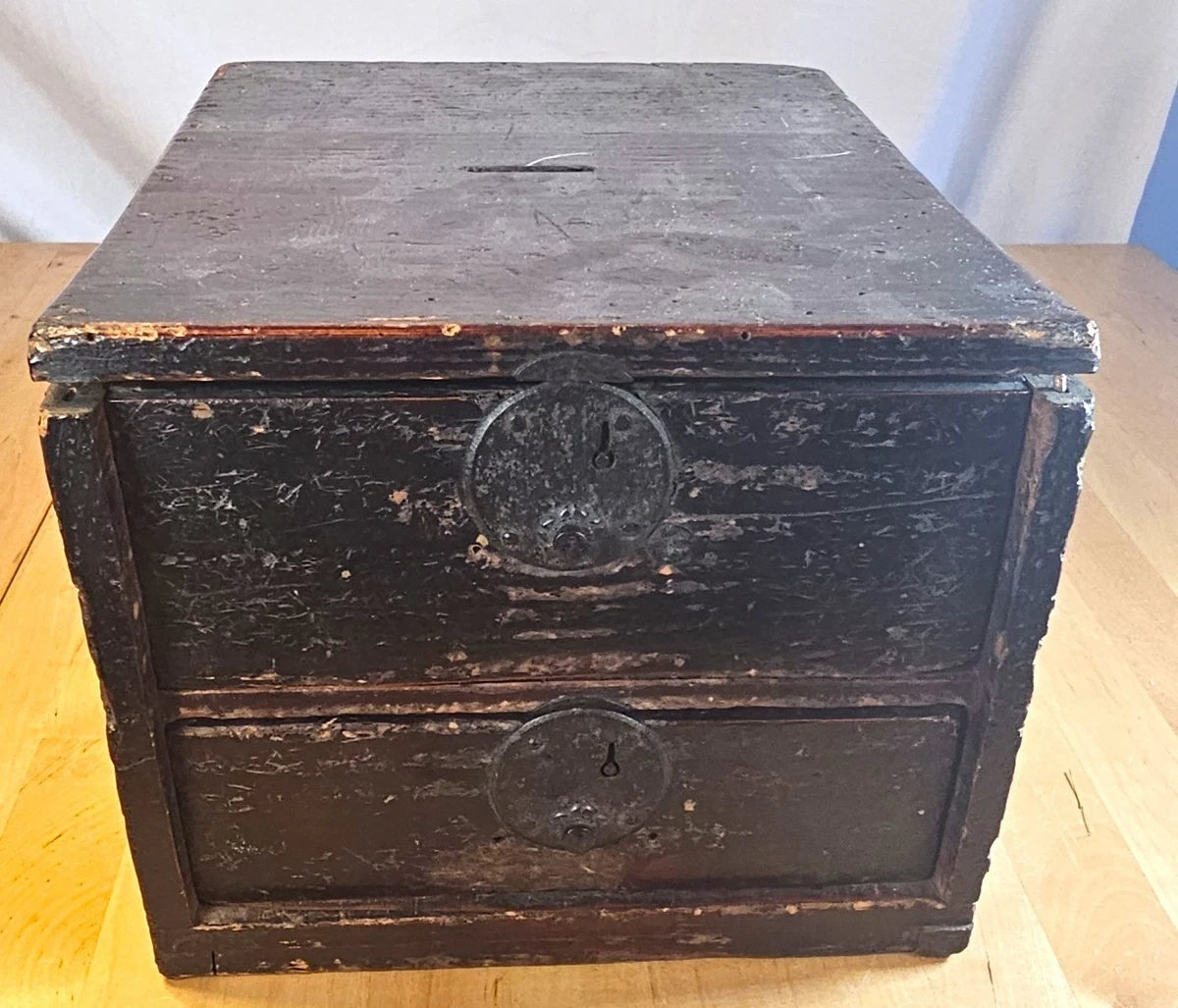 Iron Antique Japanese Boxes for sale | eBay