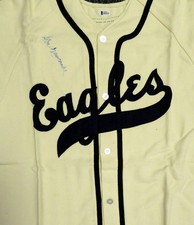 Newark Eagles Don Newcombe Autographed Signed Cream Jersey Beckett BAS #B26314