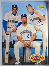 1993 Upper Deck #55 K.Griffey/Buhner/Mitchell