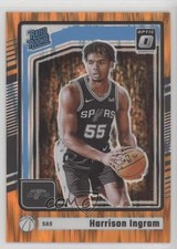 2024 Donruss Optic Rated Rookie Orange Shock Prizm 27/225 Harrison Ingram 1an8