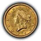 1851-O G$1 Liberty Head Gold Dollar - SKU-G5528