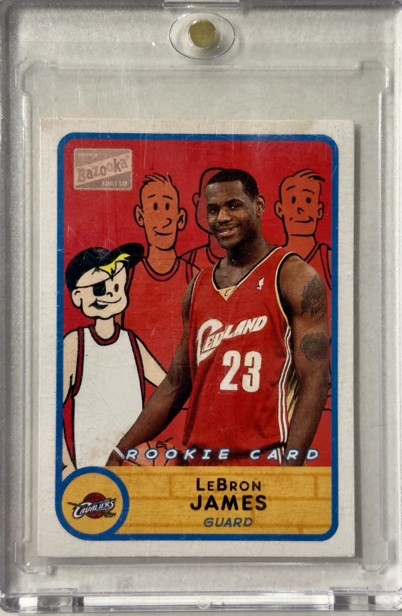 Bazooka LeBron James Basketball Sports Trading Card Singles for