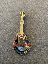 Hard Rock Cafe Pin Toronto Black Save The Planet Guitar w/CN Tower (b2)