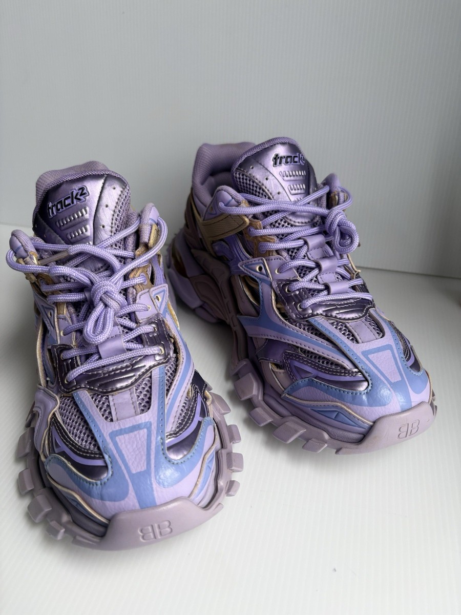 Balenciaga Track 2 Sneakers Purple/Lavender – Size 10 US -Women's