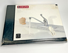 Delta 100-WF Chrome Finish Kitchen Faucet New Old Stock Never Used