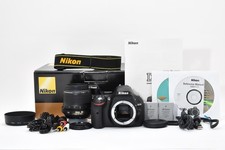 2325 shots MINT NIKON D5200 Digital Camera 18-55mm F/3.5-5.6 G lens From JAPAN