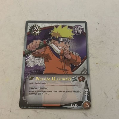 Naruto CCG TCG Naruto Uzumaki [Precious Fellow] PR005 Promo 2002 1st Edition