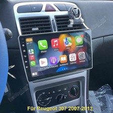Per Peugeot 307 2007-2013 Apple Carplay Autoradio Android 15 FM Navi WIFI DSP BT
