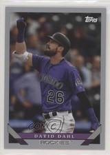 2019 Topps Archives 1993 Design Silver 15/99 David Dahl #259 3t2