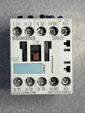 Siemens SIRIUS 3RT1016-1BB41 600VAC 24VDC 9A Motor Contactors