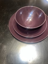 18 Piece Ikea Dinnerware Set Purple