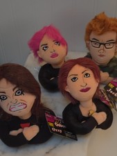 Ozzy Osbourne Plush family Stuffed Toy Doll Vtg 2002 set