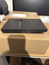 SONY PLAYSTATION 2 PS2 SLIM CONSOLE BLACK SYSTEM ONLY FULLY TESTED