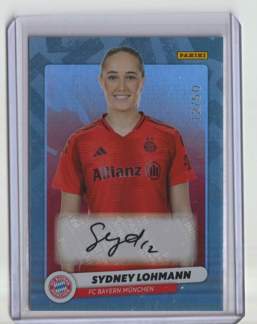 Sydney LOHMANN /50 Auto - Panini Frauen Bundesliga 2024/25 - Bayern München