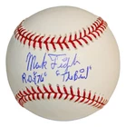 Mark Fidrych Autographed OML Baseball PSA/DNA Tigers  "The Bird"