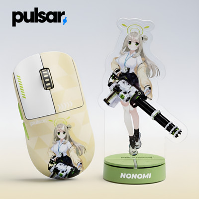 Pulsar X2 CrazyLight Blue Archive Edition Nonomi Wireless Gaming Mouse Limited