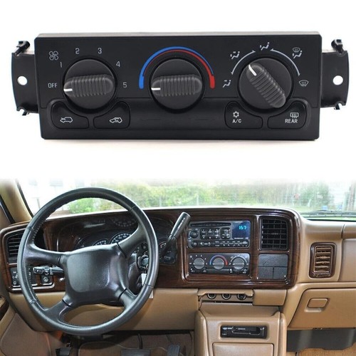 AC Climate Control Module For 99-02 Chevy Silverado GMC Sierra 1500 Tahoe Yukon - Picture 2 of 12