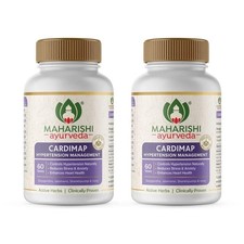 2 Bottles X Maharishi Ayurveda CARDIMAP 60 Tabs FREE SHIPPING