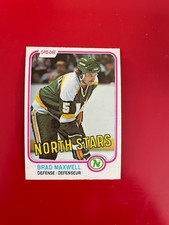 1981-82 O-Pee-Chee OPC #102 Brad Maxwell - Minnesota North Stars NRMT