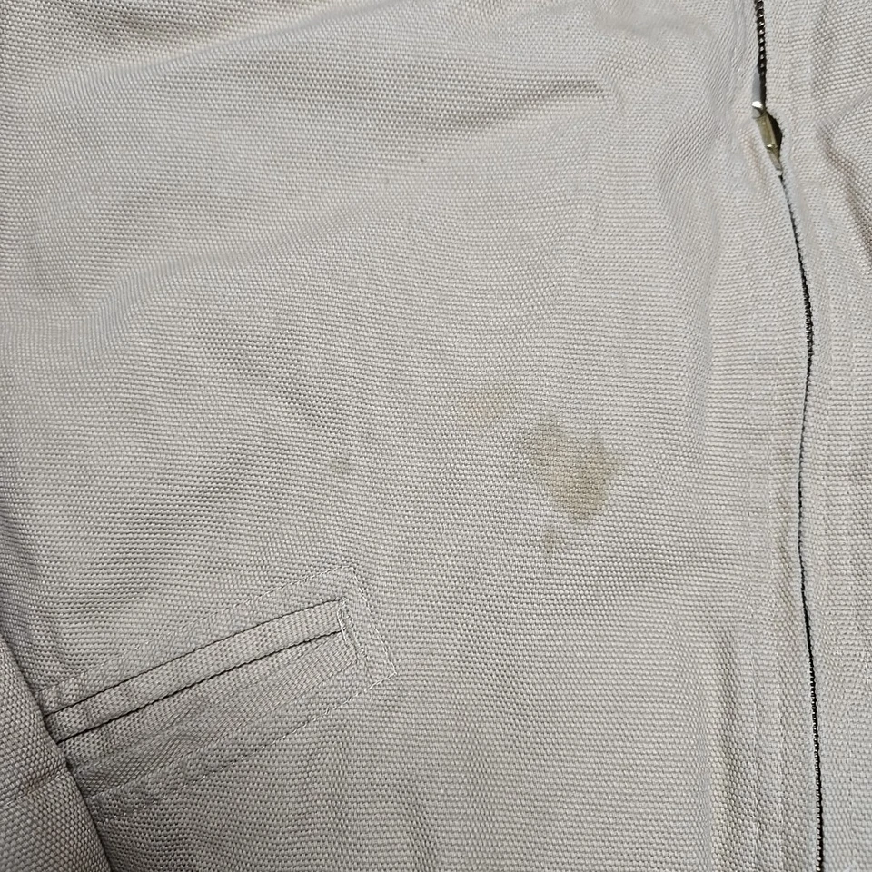 Chaqueta Nile Rodeo Tri-Montaña Para Hombres L Tostada Pana Cuello Forrada Ropa de Trabajo Cremallera Foto 4 de 4