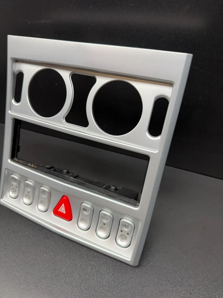 Chrysler Crossfire 2004-2008 tablero radio clima moldura bisel con interruptores OEM Foto 3 de 4