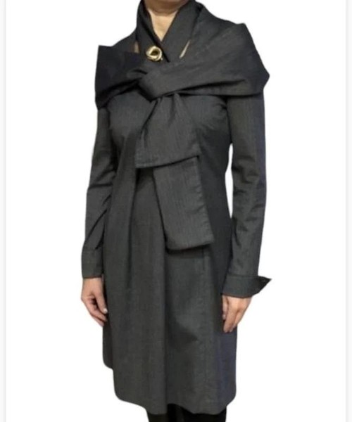 Women Armani Jeans Dress Grey  M