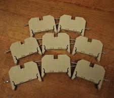 Siemens 8WA1221 Terminal Block, Thru Type, 5mm, Size 1,5 - Lot of 8 - NEW