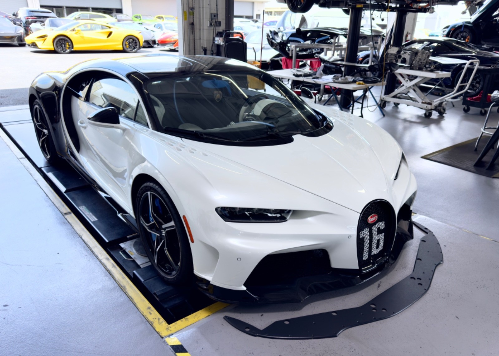 Bugatti Chiron Skid plate