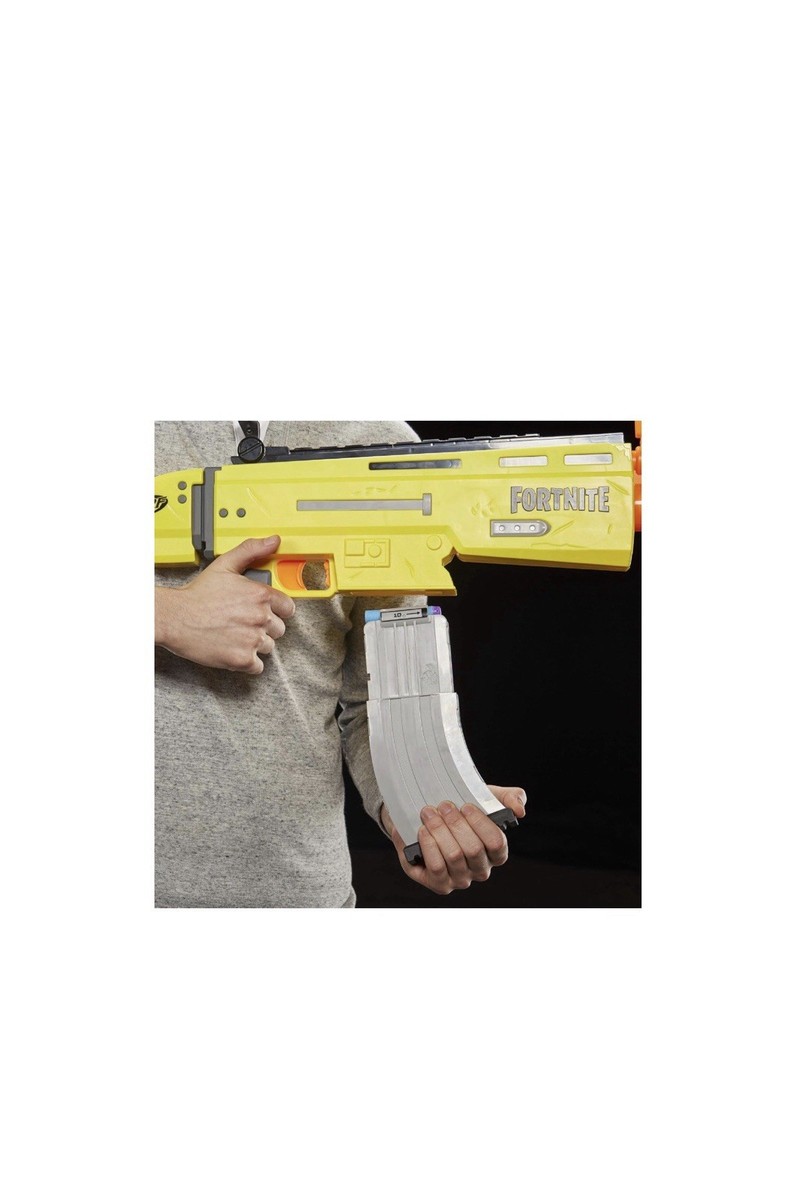 Nerf Fortnite AR-L Motorized Blaster Gun w/ 20 Darts & Clip New