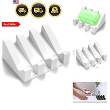 Soap Dish, Bar Soap Holder for Shower for Bathroom, Kitchen, Bathtub, Easy to...