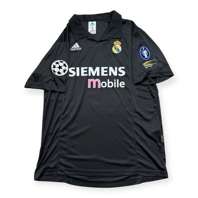 Real Madrid 2002/03 UCL Away Centenary | eBay