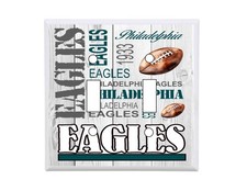 Philadelphia Eagles Subway Art Standard Double Light Switch Cover NFL Football