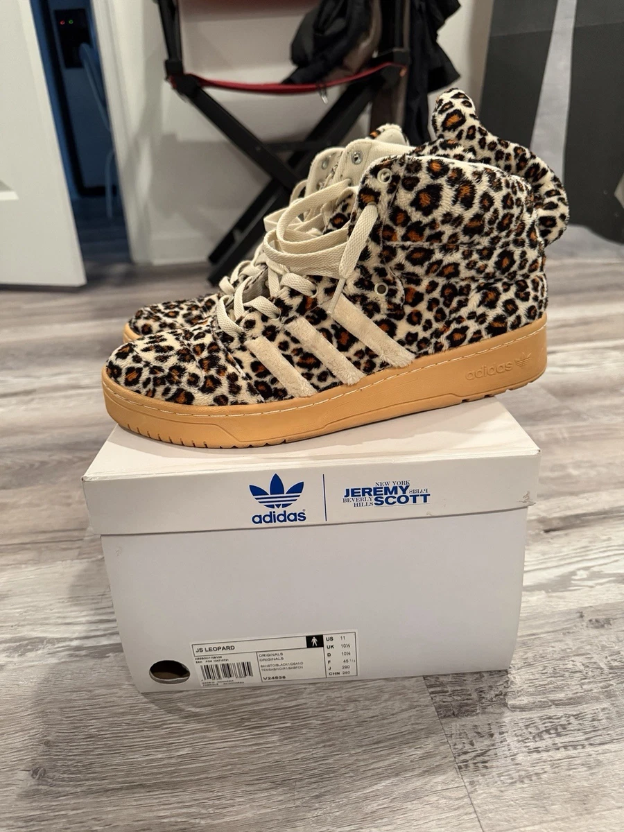 adidas Jeremy Scott Leopard Tail Sandstorm for Sale | Authenticity