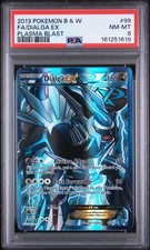 2013 POKEMON BLACK & WHITE PLASMA BLAST #99 FULL ART/DIALGA EX PSA 8 on eBay
