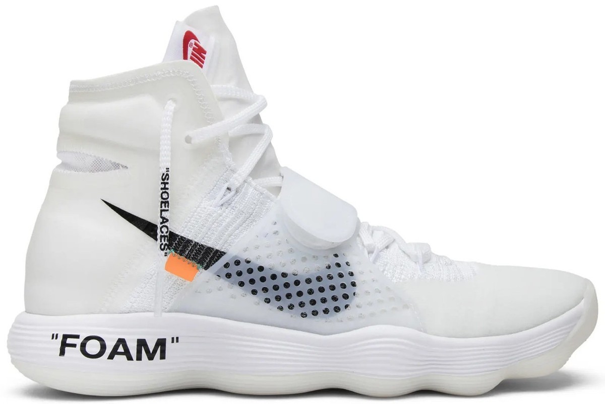 バスケットボール NIKE - hyperdunk2017 flyknit us10 Nike Off-White x Hyperdunk 2017 Flyknit The Ten for Sale