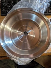 Front of the House DCV002BSS23 9 1/2" Brushed Stainless Steel Plate Cover QTY-12