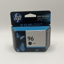 Genuine HP 96 Black Ink Cartridge C8767WN New Factory Sealed Box EXP 2011
