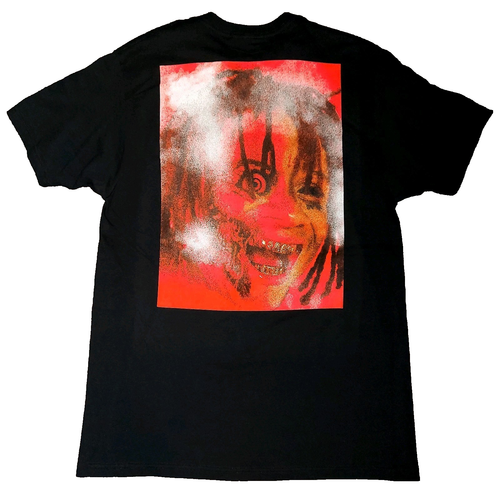 Trippie Redd Black Graphic Tee Shirt Red Logo Gildan Unisex Size L - Picture 2 of 3