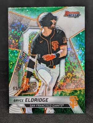   Top Prospekt - Bryce Eldridge   Diamond Green Refractor /99  '25 Bowmans Best