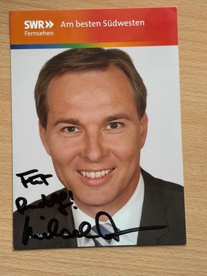 Michael Saunders - SWR Fernsehen - Autogrammkarte original signiert - #57961