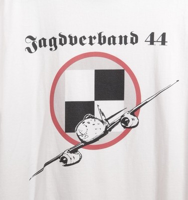 Alfashirt Jagdverband 44 Me 262 German Jet Fighter Graphic Tee XL BC E190