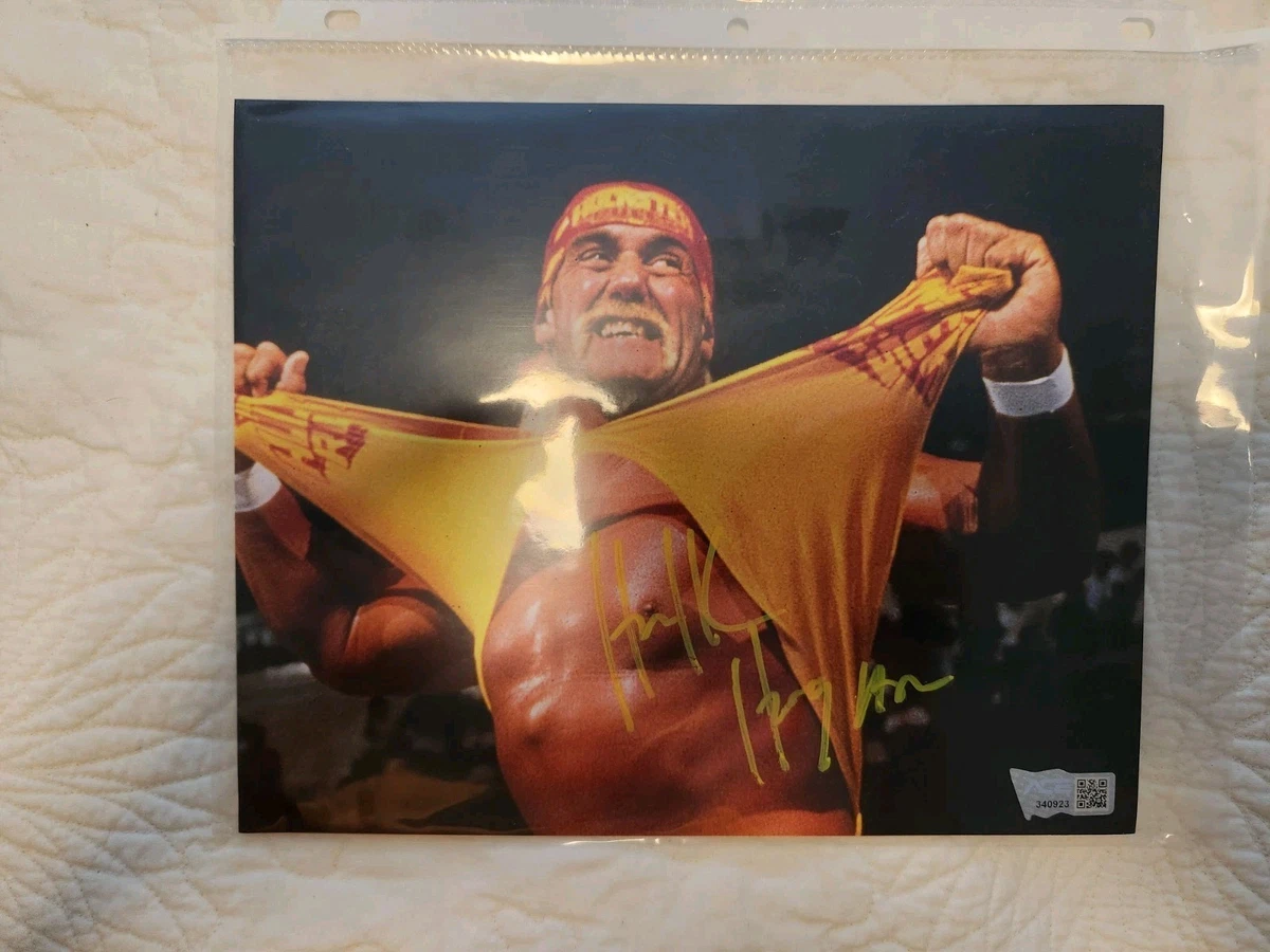 Hulk Hogan WWE Wrestling Original Autographed Items for sale | eBay
