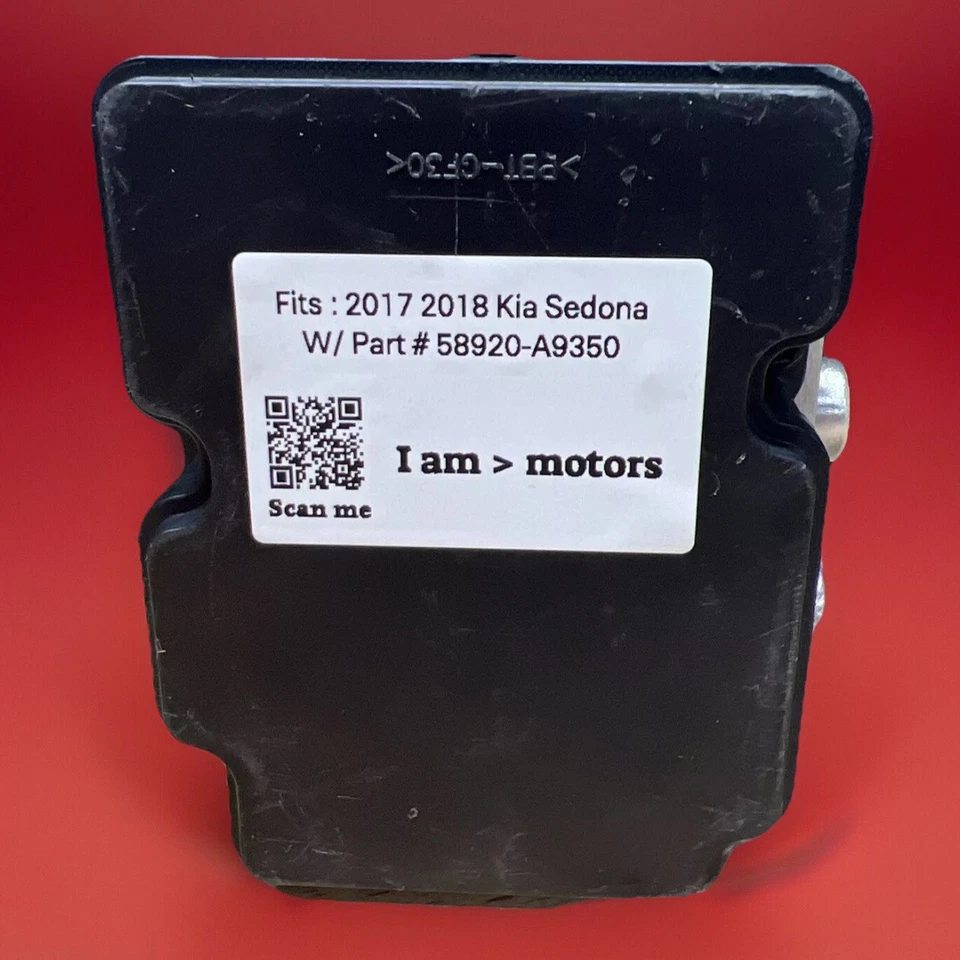 Módulo de bomba de freno ABS reacondicionado 2017-2018 Kia Sedona | 58920-A9350 Foto 4 de 4