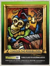 Peter McGrain Vintage Wismach "Party Animal" Poster.  18" x 24" Signed.  Rare