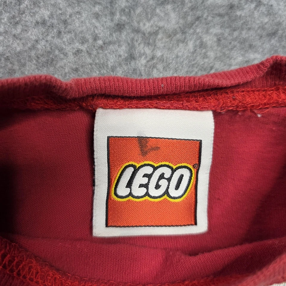 Camisa Lego Ninjago Juvenil 5/6 Roja Spinjitzu Twofer Manga Larga Gráfico Niños Foto 4 de 4