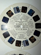 Vintage The Island At The Top Of The World VIEW-MASTER REELS 4 Walt Disney